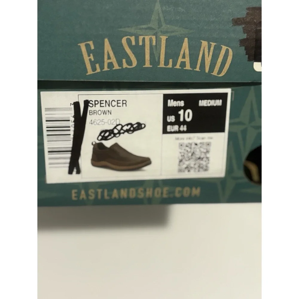 New Eastland Spencer Mens Slip On‎ Shoes Work Brown Size 10D Casual Loafer